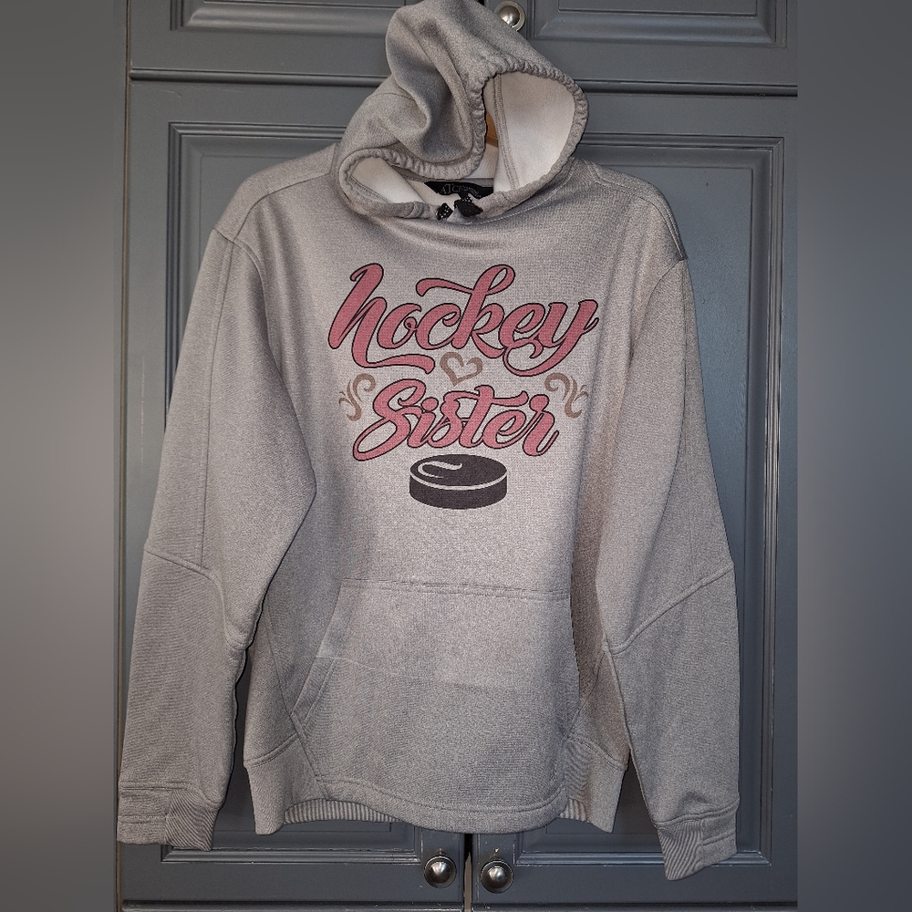 Sweater Hoodie The hockey sister print